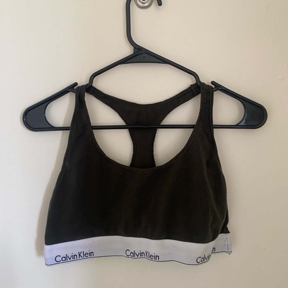 Calvin Klein Black Sports Bra